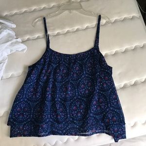 Tilly's Purple&Blue Tank Top