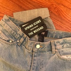 H&M jeans selected by The Weeknd