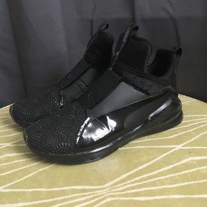 Black PUMA Fierce Core Womans Training Shoe