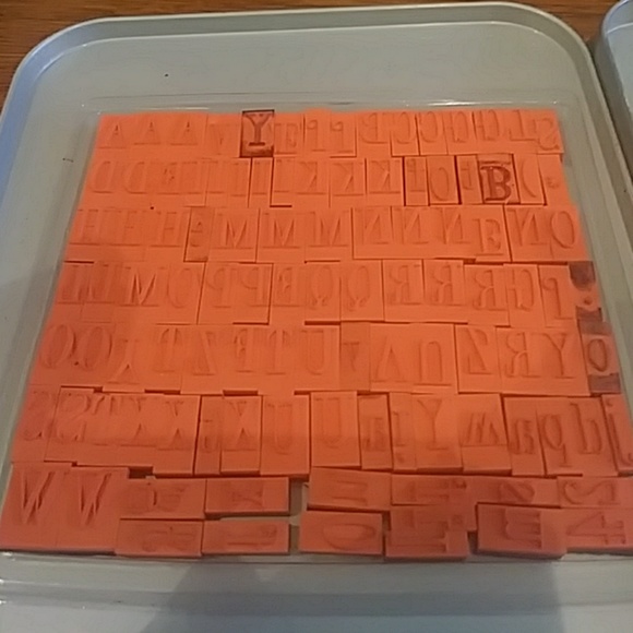 MAKING MEMORIES SCRAPBOOKING STAMPS & STAMPER - Picture 3 of 7