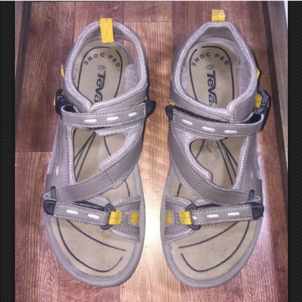 Teva Shoc Pad Leather Sport/Hiking Sandals
