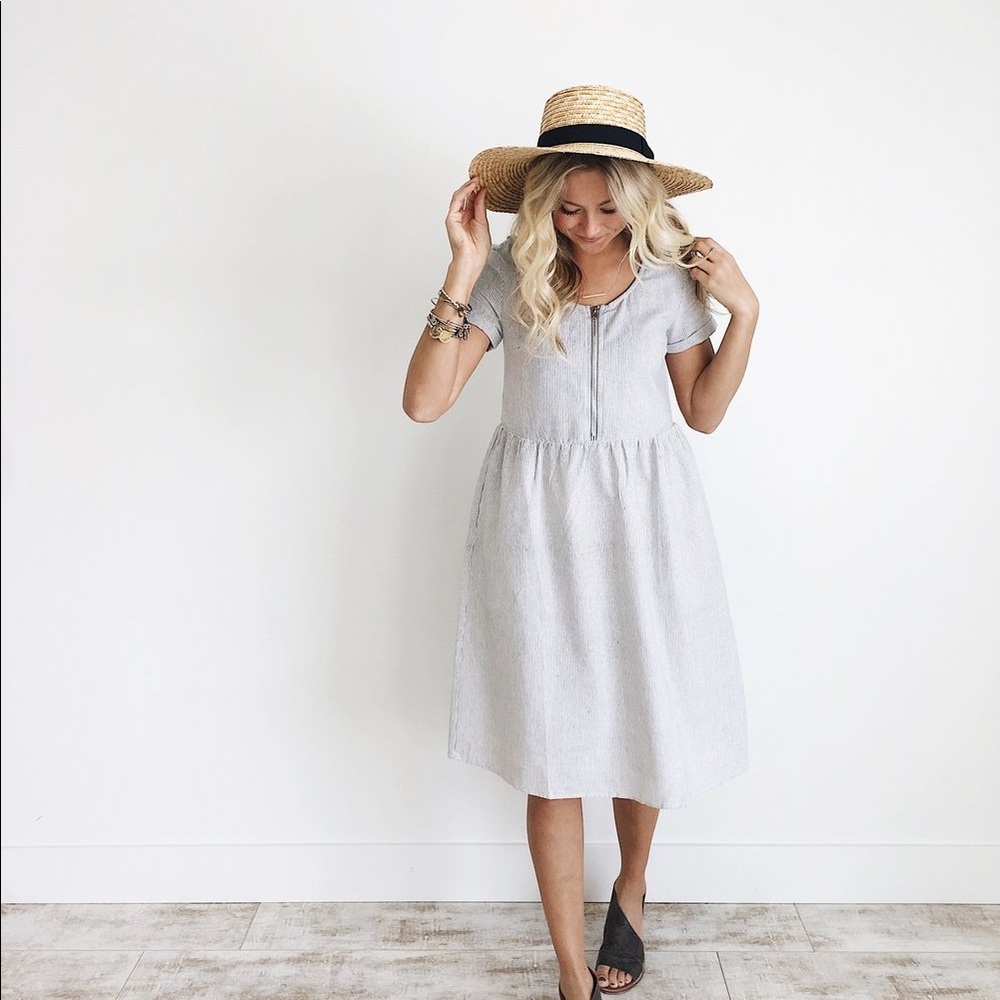 Roolee Lucy stripe dress