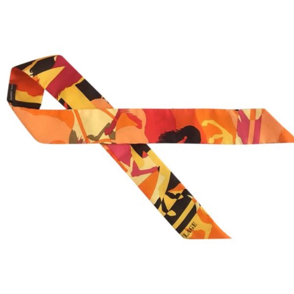 Hermes • silk twilly scarf - Picture 7 of 7