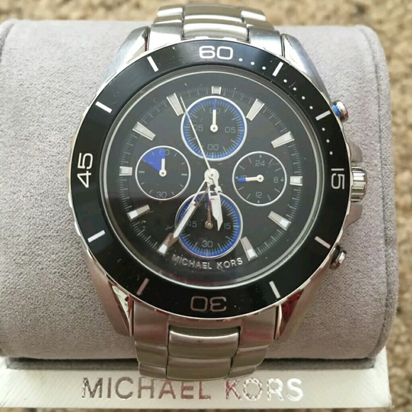 Brand NWT Michele Kors Men's Chronograph Watch - Picture 1 of 6