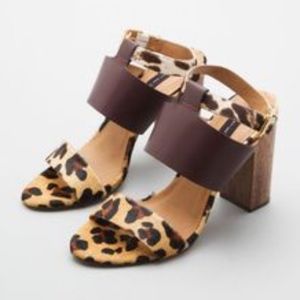 STEVEN BY Steve Madden LEOPARD HEELS SIZE 10