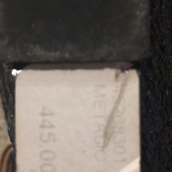 MaxMara Metallic Wedge Sandals - Picture 7 of 10