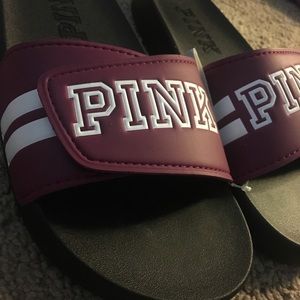 Price FIRM: Brand NEW Pink brand Slides