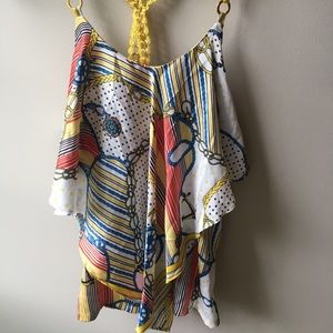 Nautical Multi-colored Tank