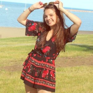 Floral Romper