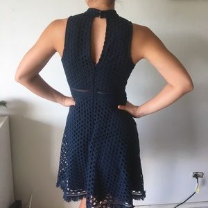 Flirty green eyelet Aqua dress small