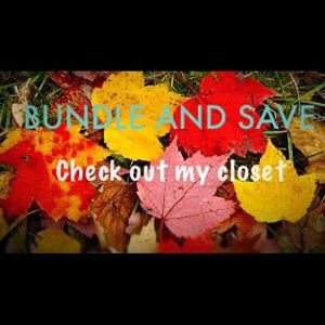 My closet is great for bundling!