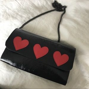 NWOT heart patent bag