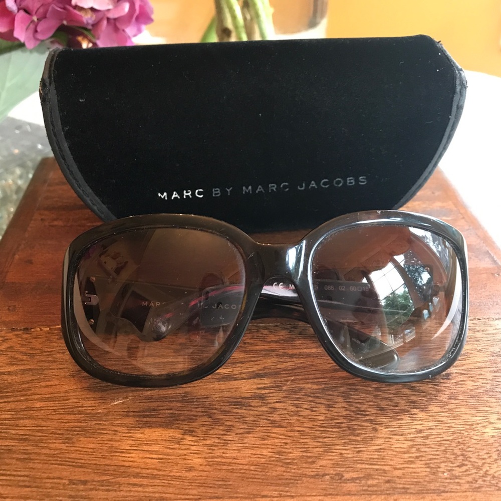 Marc by Marc Jacobs Square Tortoise Sunglasses
