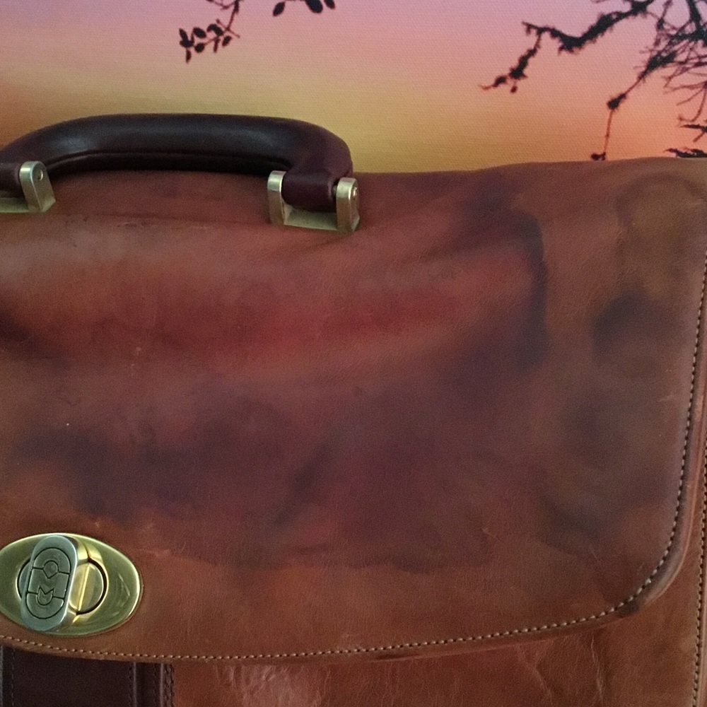 🌹Vintage Marino Orlandi Bag 💼 Leather - Picture 4 of 7