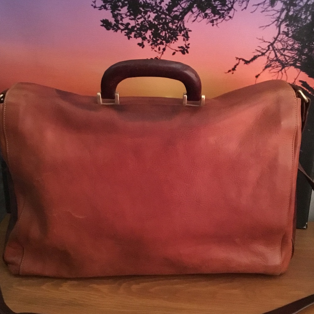 🌹Vintage Marino Orlandi Bag 💼 Leather - Picture 3 of 7