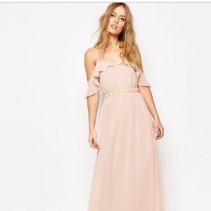 Cold Shoulder Maxi Dress