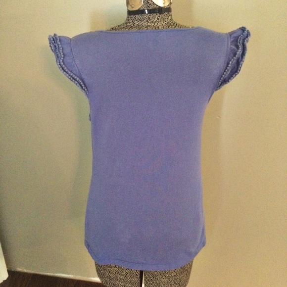 Old Navy top with crochet detail sleeves - Picture 4 of 7