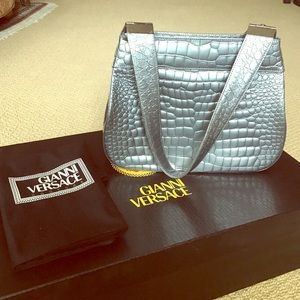 Crocodile Gianni Versace Purse