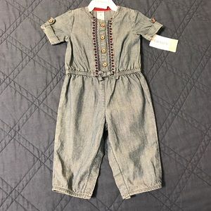 Carter's Denim Jumpsuit