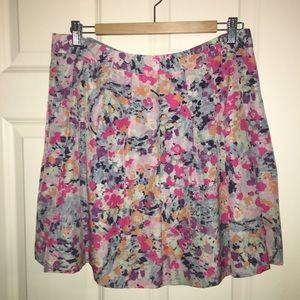 J. Crew Floral Skirt