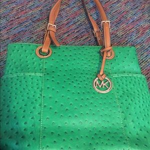 Green Crocodile Tote.