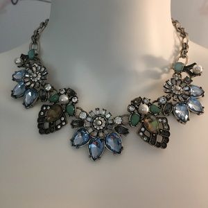 Jeweled Bib Necklace by 7 Charming Sisters