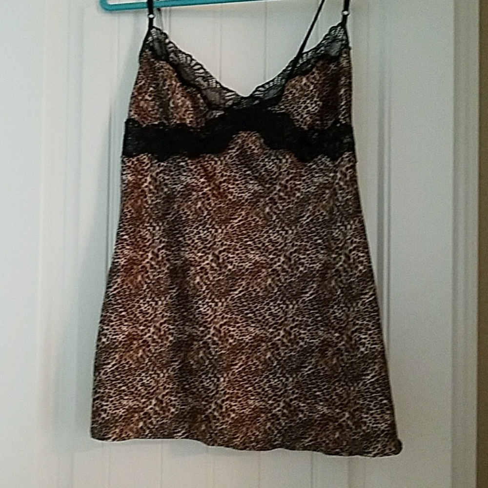Victoria's Secret leopard print nightie