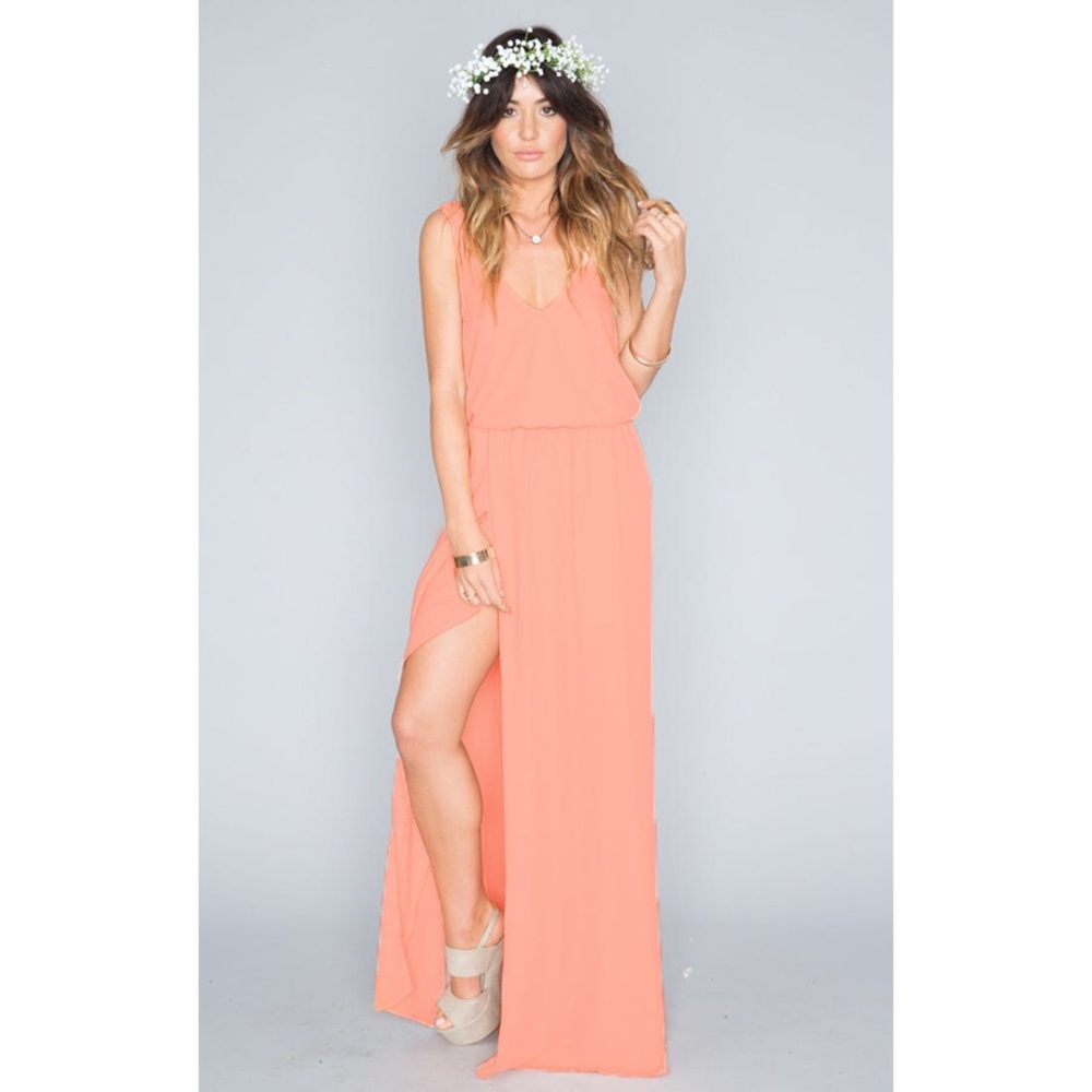 NWOT show me your mumu Kendall soft peach