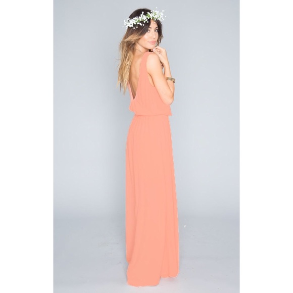 NWOT show me your mumu Kendall soft peach - Picture 2 of 2