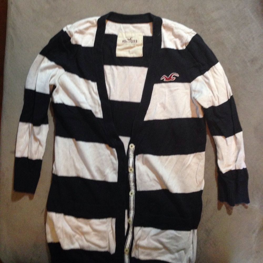 Hollister Large Cardigan Sweater
