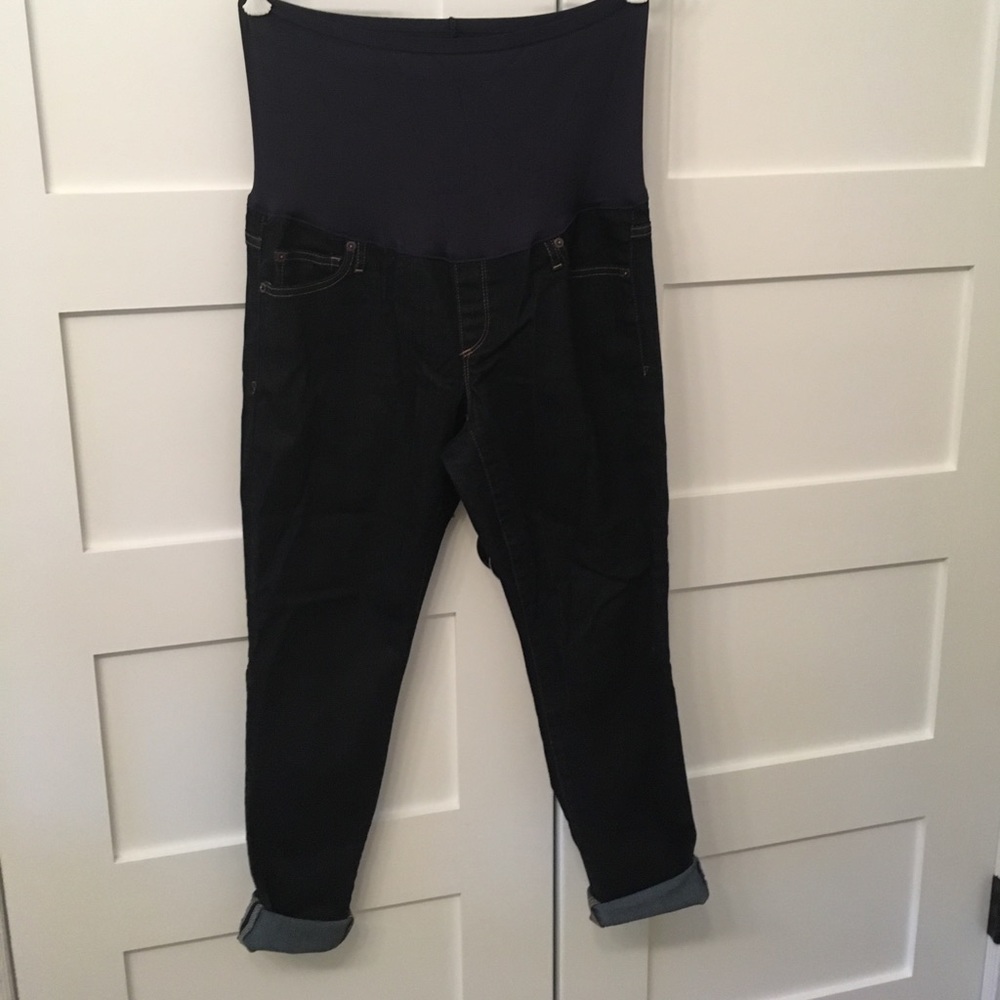 Gap skinny maternity jeans