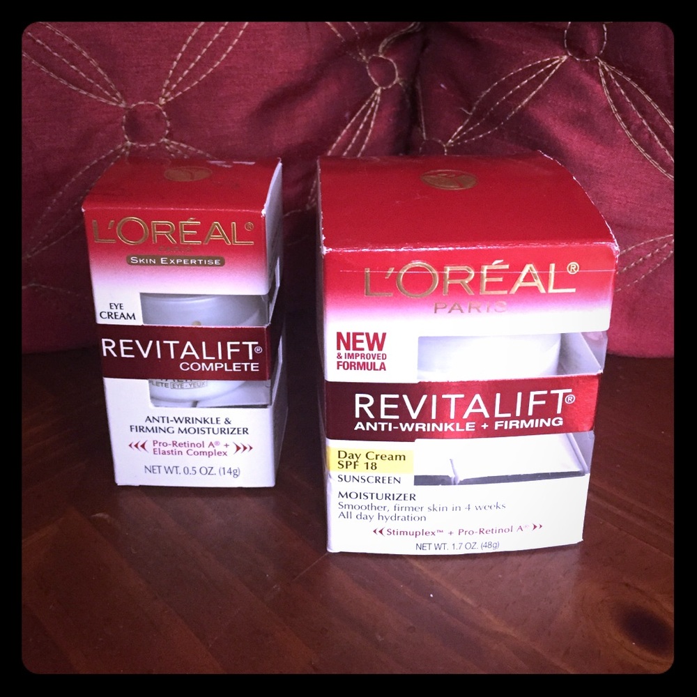 L'Oréal Revitalift Facial and Eye Cream