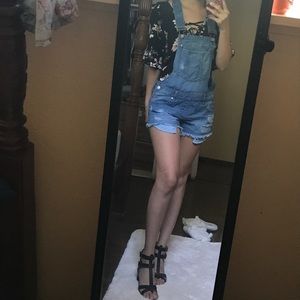Denim Overalls