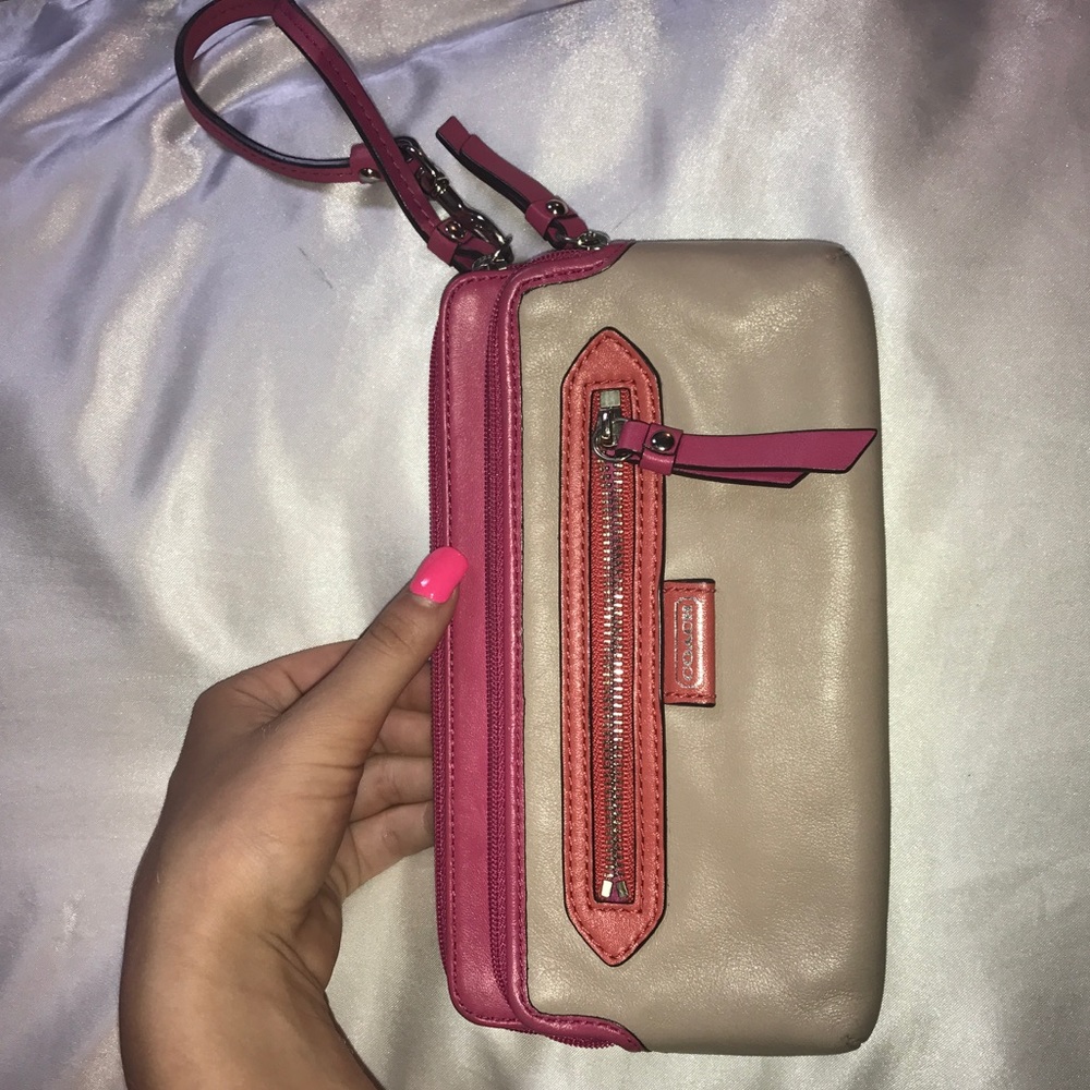Coach wristlet/wallet