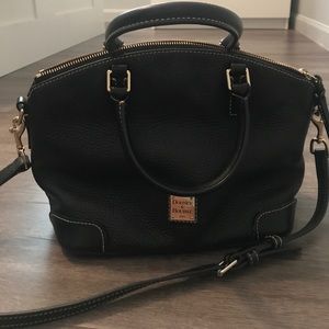 Black Dooney & Bourke handbag/ satchel