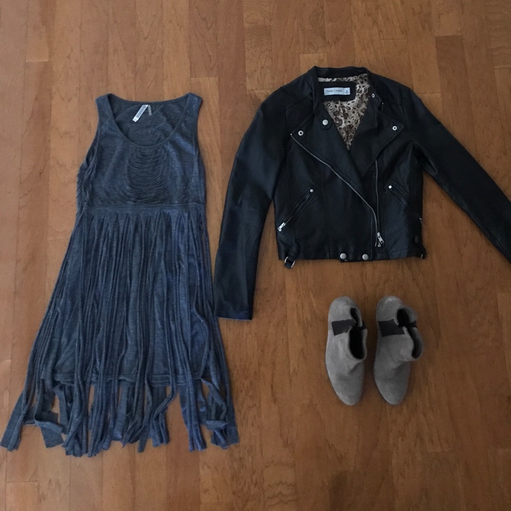 Gray Dress