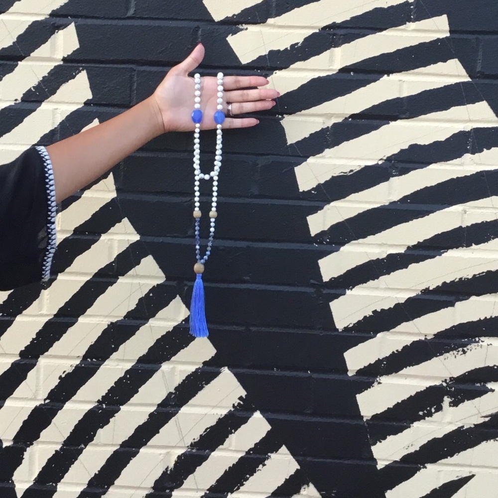 Handmade Layering Necklace - Water