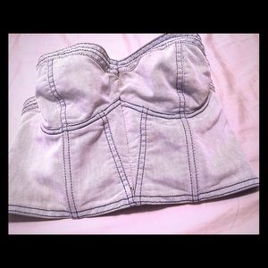 Volcom Denim Crop Top