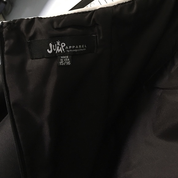 Black and white ball gown - Picture 5 of 5