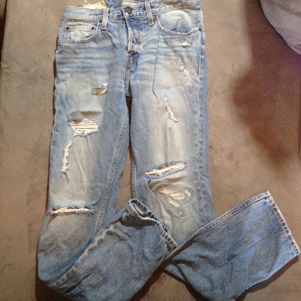 Hollister Jeans Light Blue w31xl32 thick jeans
