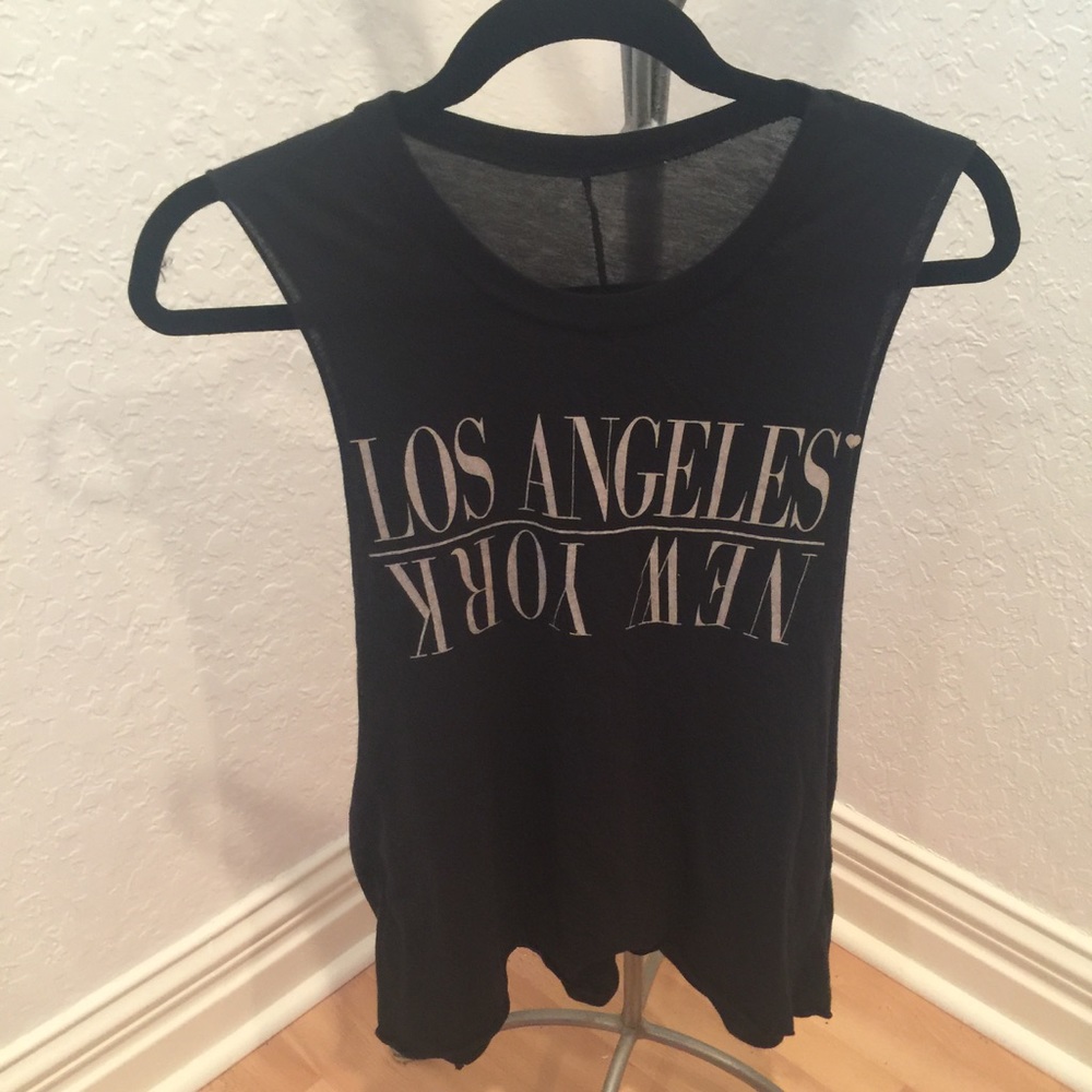 Brandy Melville NY/LA muscle tee