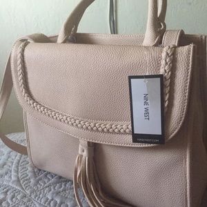 Nine West Merri-Lee Pink Satchel