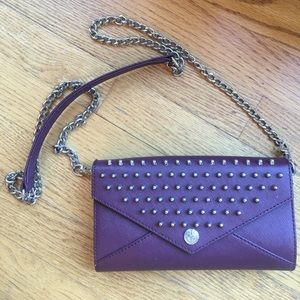 Rebecca Minkoff Studded Wallet on Chain