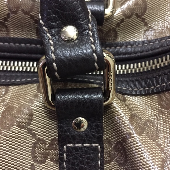 100% Authentic Large GUCCI Crystal Joy Boston Bag - Picture 5 of 8
