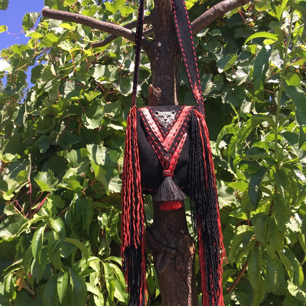 SOLD! Owl Designs, Handmade, Small Purse.