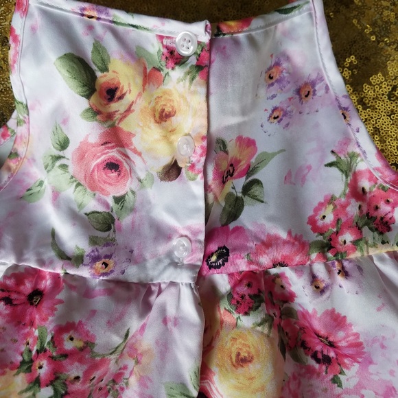 Flowered sleeveless dress - Picture 5 of 5