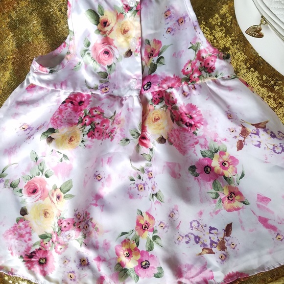 Flowered sleeveless dress - Picture 4 of 5