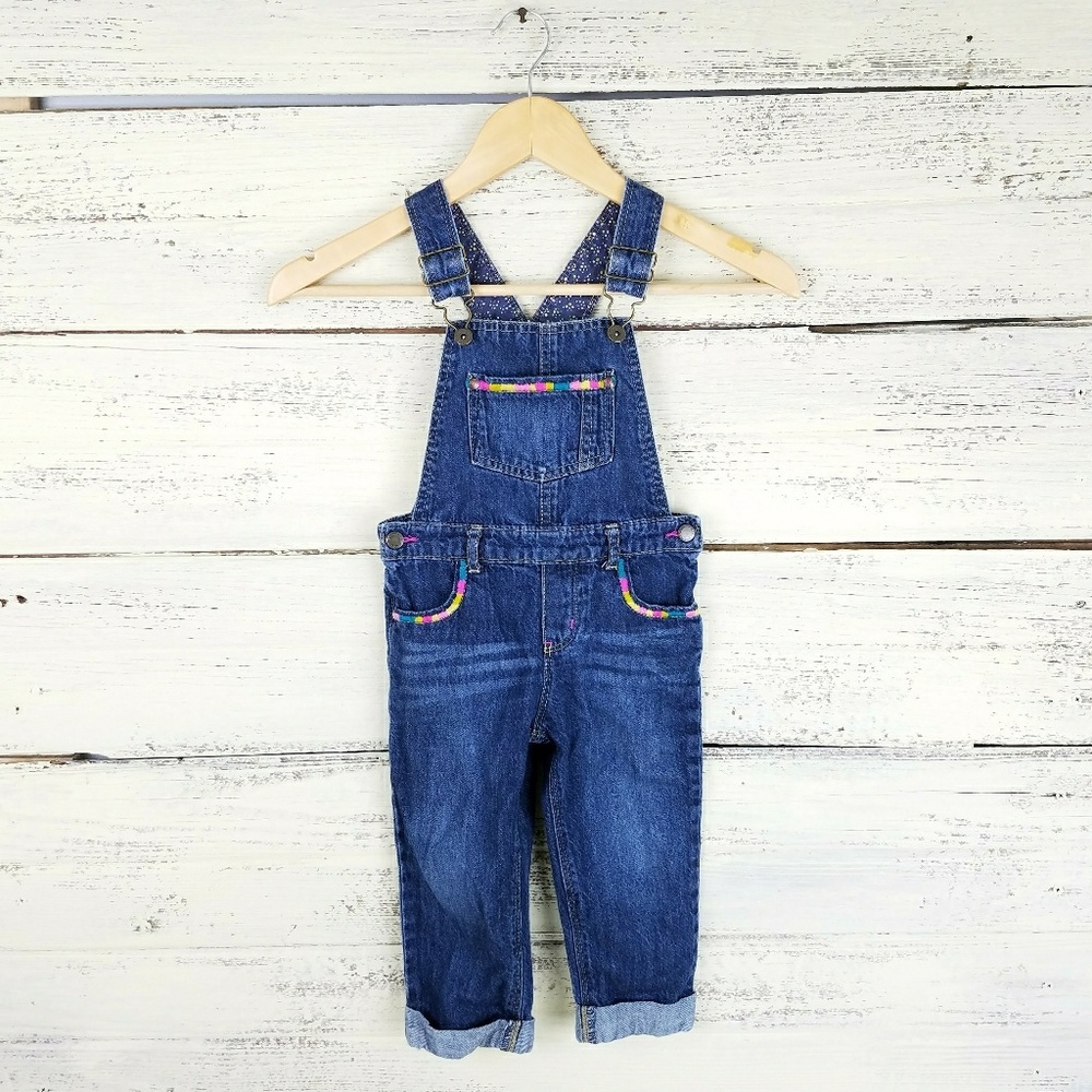 OshKosh Genuine Kids Denim Overalls Size 24m