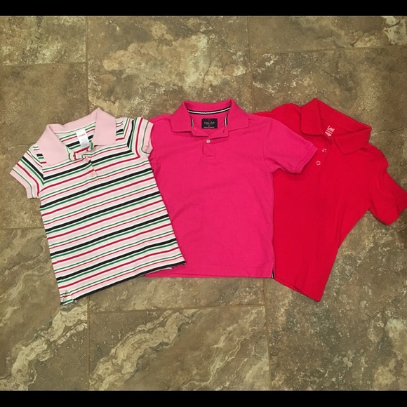 Bundle of size 7 set of 3 polos - Picture 1 of 4