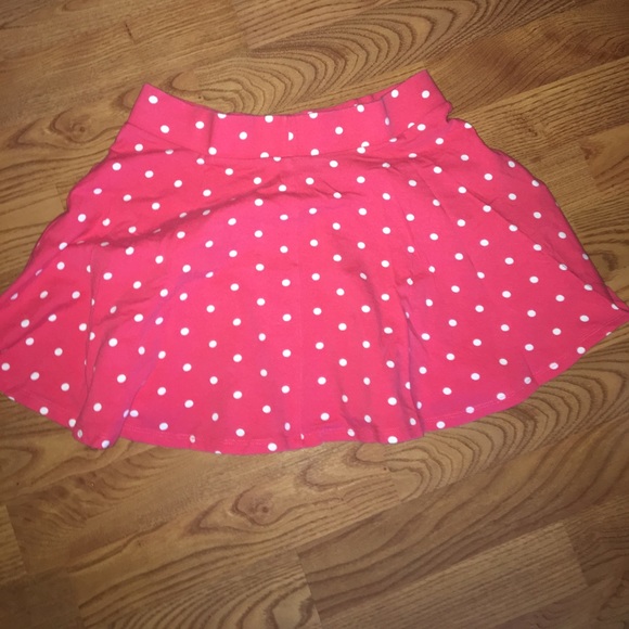 Pink Polka Dot Skirt - Picture 1 of 1